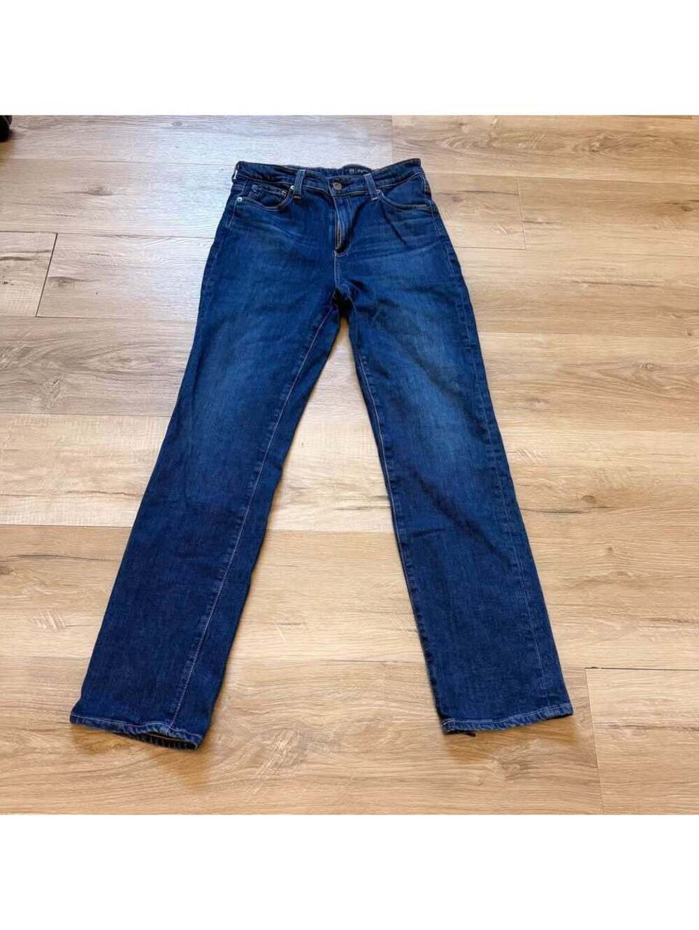 AG Saige High-Rise Straight Jeans Women's 28